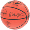 Michael Jordan Bill Russell Magic Johnson Larry Bird Signed Basketball UDA & PSA