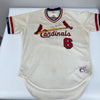 Stan Musial Signed Authentic Rawlings St. Louis Cardinals Jersey JSA COA
