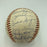 1972 Oakland A's Athletics World Series Champs Team Signed Baseball JSA COA