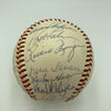 1972 Oakland A's Athletics World Series Champs Team Signed Baseball JSA COA