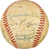 1951 Kansas City Blues Team Signed Baseball Mickey Mantle Minor League JSA COA