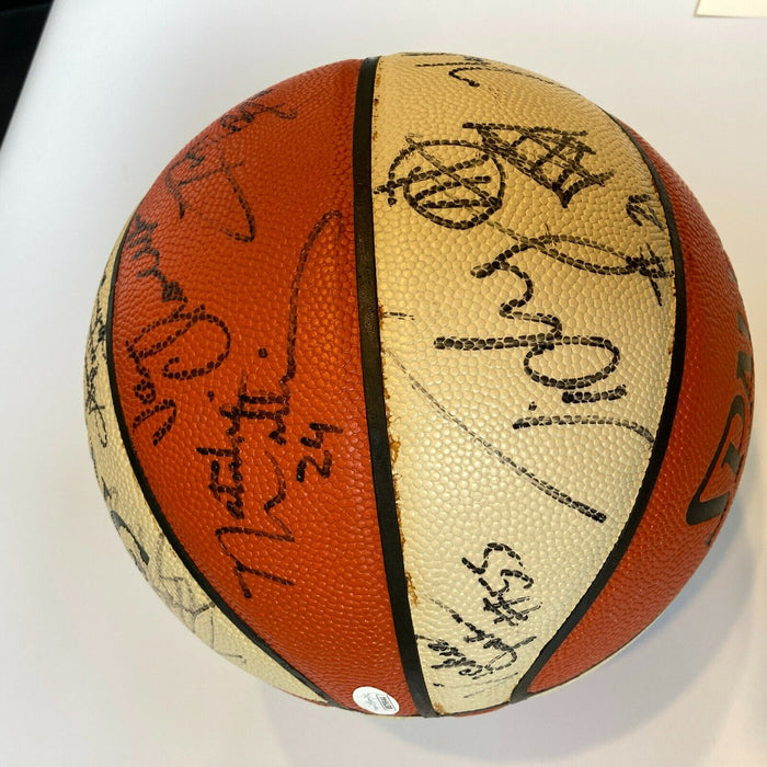 1999 WNBA All Star Game Multi Signed Official Basketball 25 Sigs JSA COA