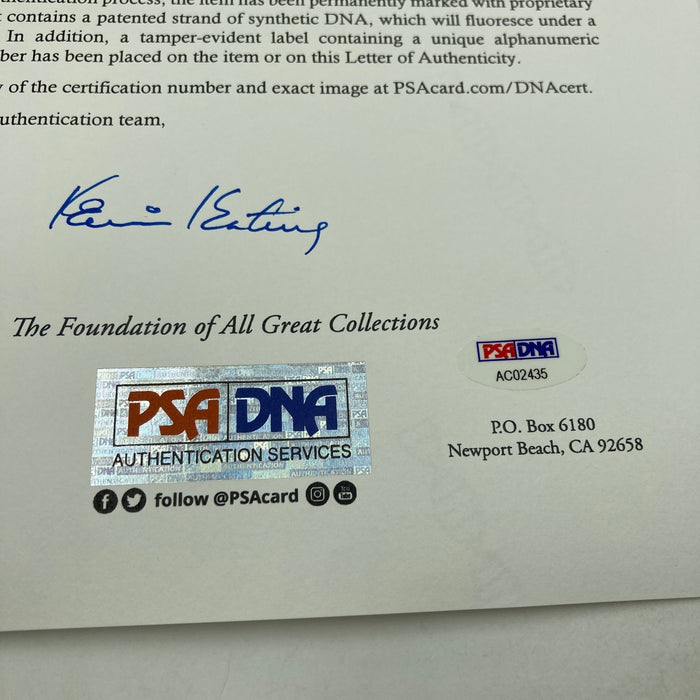 1994 All Star Game National League Team Signed Baseball Barry Bonds PSA DNA COA