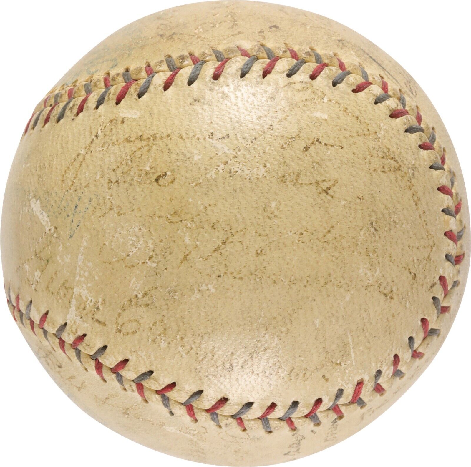 1929 Philadelphia Athletics A's World Series Champs Team Signed Baseball PSA DNA