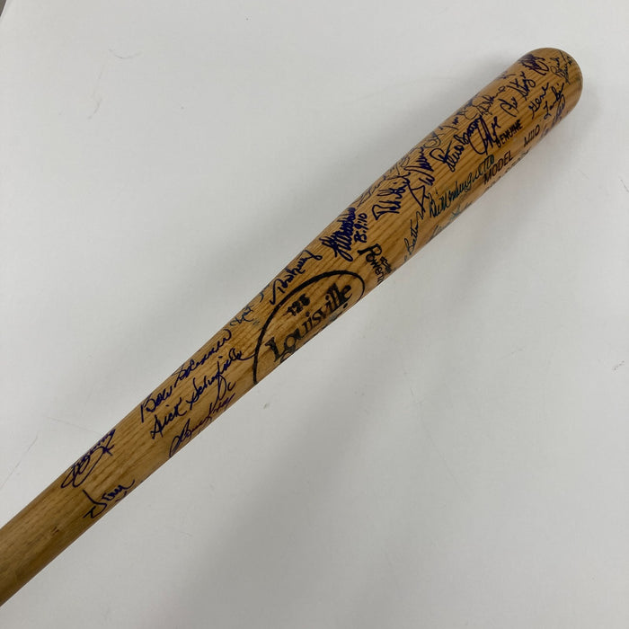 Hall Of Fame Multi Signed Baseball Bat 57 Sigs Kirby Puckett Gary Carter PSA DNA
