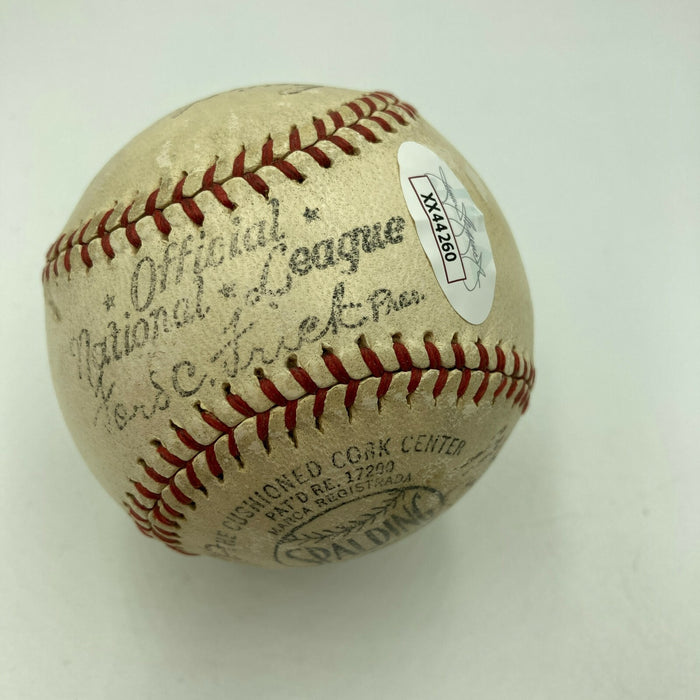 1943 St. Louis Cardinals Team Signed National League Baseball Stan Musial JSA