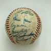 1959 Chicago White Sox AL Champs Team Signed Baseball Nellie Fox JSA COA