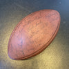 1960's Cleveland Browns Team Signed Game Used The Duke Football With Jim Brown
