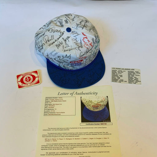 Arnold Palmer 1993 PGA Ralphs Senior Classic Signed Hat 73 Sigs! JSA COA