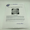 Mickey Lolich Signed Career Win No. 181 Final Out Game Used Baseball Beckett COA
