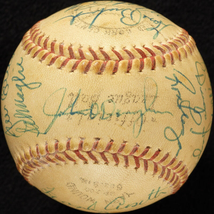 1969 Seattle Pilots Inaugural Season Team Signed Baseball Beckett COA