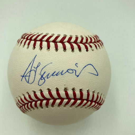 Ted Simmons Signed Autographed Official Major League Baseball JSA COA
