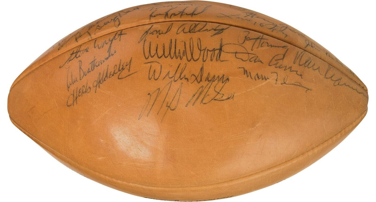 1964 Green Bay Packers Team Signed Football Vince Lombardi Bart Starr —  Showpieces Sports