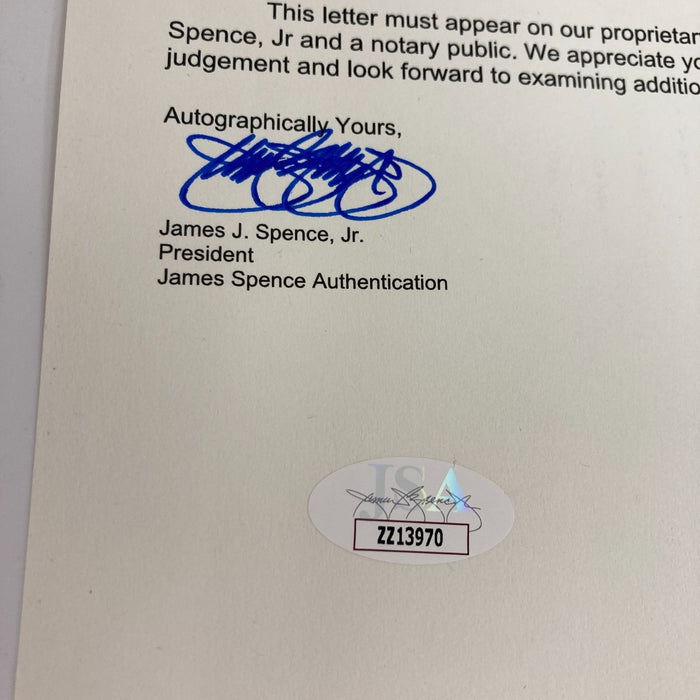 Michael Jordan Signed Spalding Basketball UDA Upper Deck & JSA COA