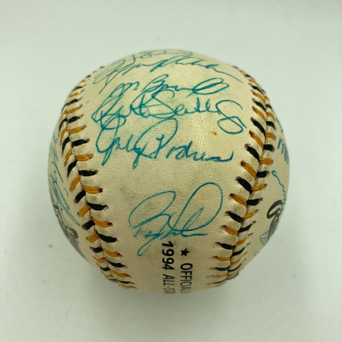 1994 All Star Game National League Team Signed Baseball Barry Bonds PSA DNA COA