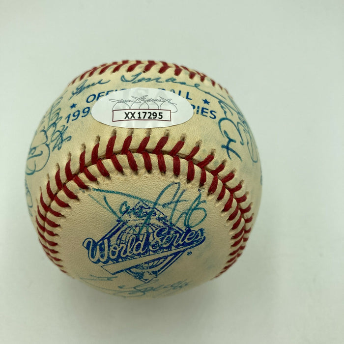 1993 Toronto Blue Jays World Series Champs Team Signed Baseball JSA COA