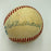 Ted Williams & Bill Terry Signed American League Baseball JSA COA