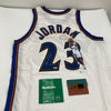 Michael Jordan Signed Washington Wizards Game Jersey Original Art UDA Upper Deck