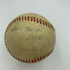 Nellie Fox Signed Official American League Joe Cronin Baseball Dated 1962