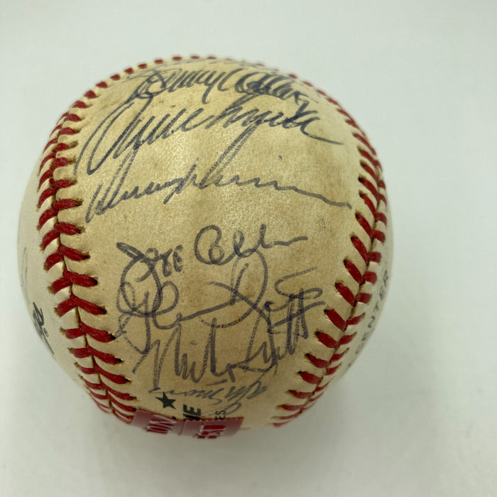 Nolan Ryan 1980 Houston Astros Team Signed National League Baseball