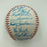 Vintage 1986 New York Mets World Series Champs Team Signed Baseball JSA COA