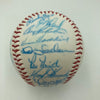 Vintage 1986 New York Mets World Series Champs Team Signed Baseball JSA COA