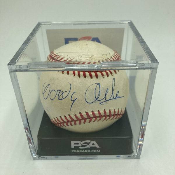 Woody Allen Signed Official American League Baseball PSA DNA COA