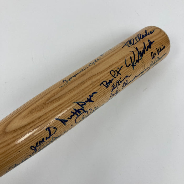 1969 New York Mets World Series Champs Team Signed Bat Nolan Ryan Tom Seaver JSA