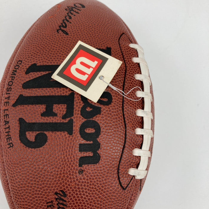 Jerome Bettis Signed Autographed Wilson NFL Football JSA COA