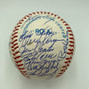 1961 New York Yankees World Series Champs Team Signed Baseball Mickey Mantle JSA