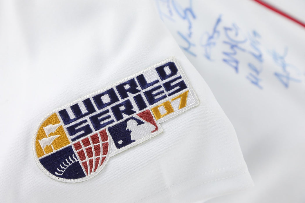 2007 Boston Red Sox Team World Series Champs Signed World Series Jersey PSA DNA