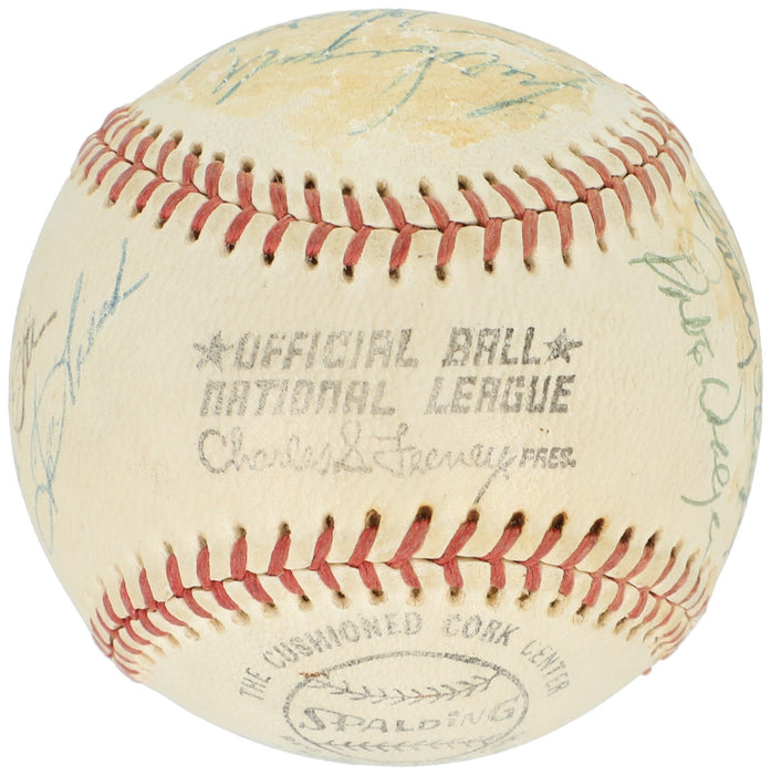 Mickey Mantle Joe Dimaggio Yankees Greats Signed American League Baseball JSA