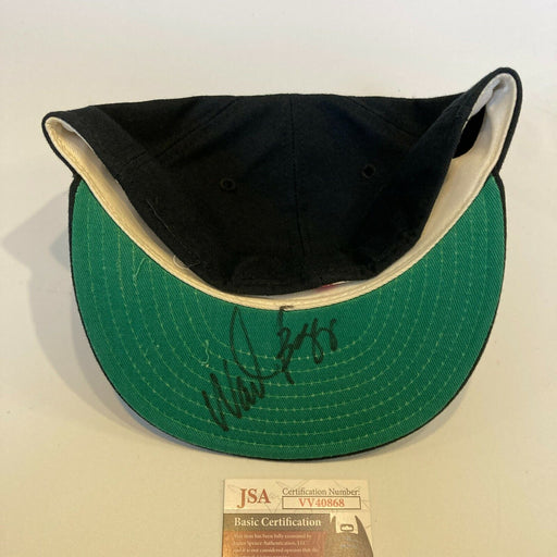 Wade Boggs Signed Vintage Boston Red Sox Hat JSA COA