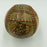 Beautiful Hand Painted George Sosnak Folk Art Baseball Rick Wise 1/1 Signed