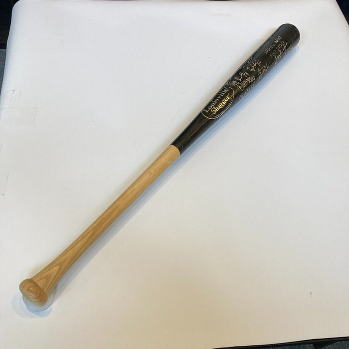 Bryce Harper Manny Machado Pre Rookie 2011 Sal All Star Game Signed Bat JSA COA