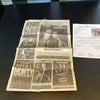 Macaulay Culkin Signed Autographed Movie Newspaper Photo With JSA COA