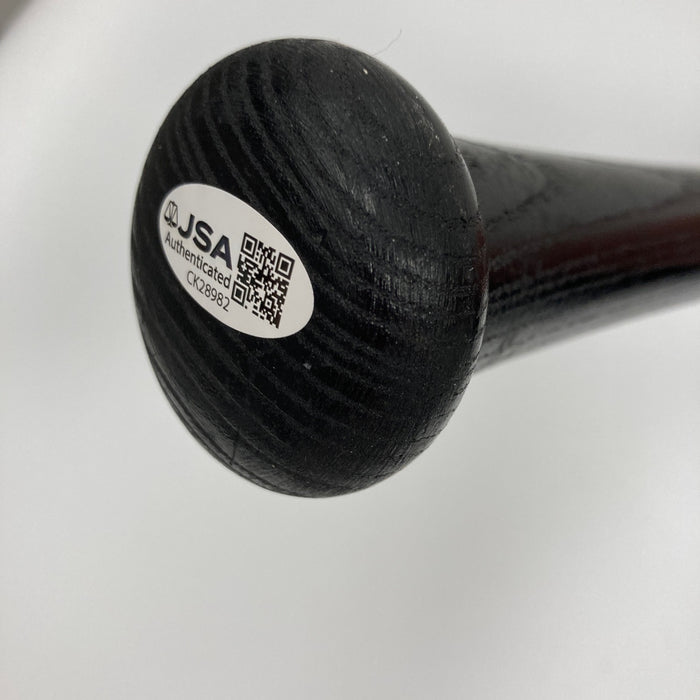 Chipper Jones Rookie Era Signed Louisville Slugger Game Model Baseball Bat JSA