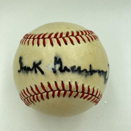 Hank Greenberg Single Signed 1983 All Star Game Baseball With JSA COA