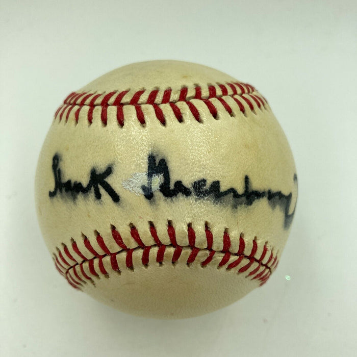 Hank Greenberg Single Signed 1983 All Star Game Baseball With JSA COA