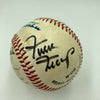 Willie Mays 1950's New York Giants Legends Multi Signed Baseball PSA DNA COA