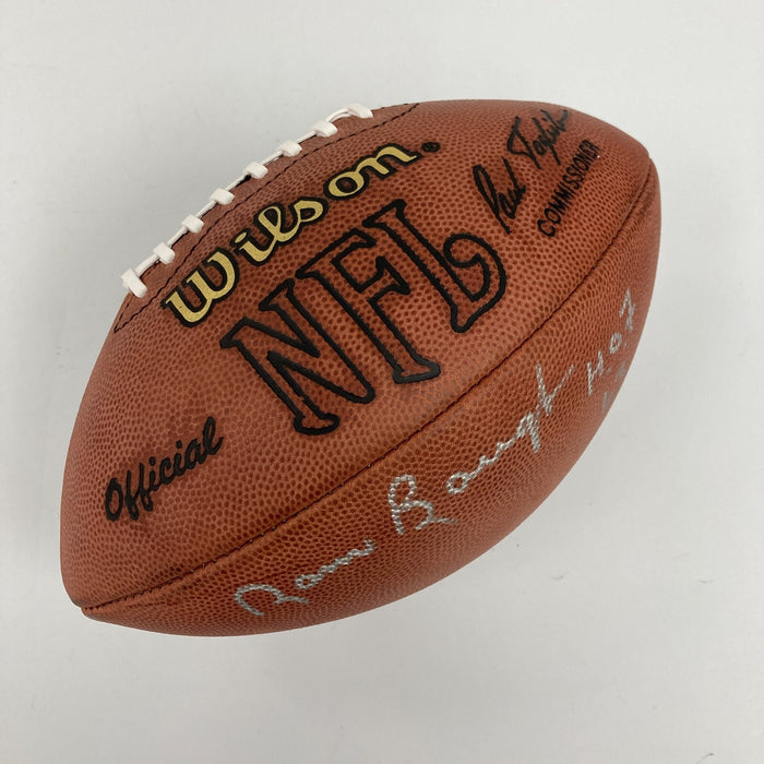 Sammy Baugh Hall Of Fame 1963 Signed Official NFL Football Beckett COA