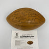 1974 Texas Longhorns Team Signed NCAA Football 25 Signatures Beckett COA