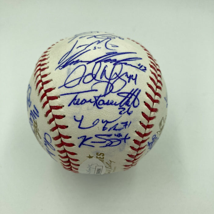 2013 St. Louis Cardinals NL Champs Team Signed World Series Baseball JSA COA