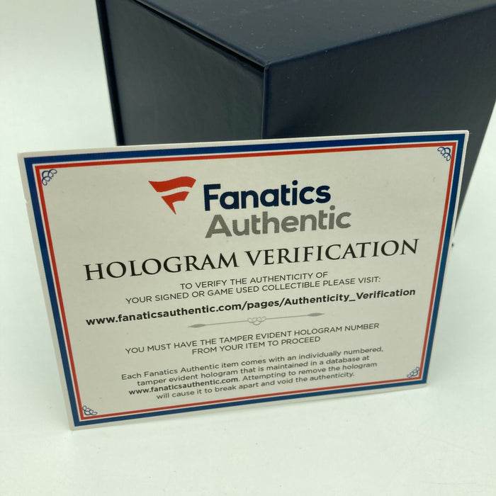 Tom Brady Single Signed Autographed Official Major League Baseball Fanatics COA