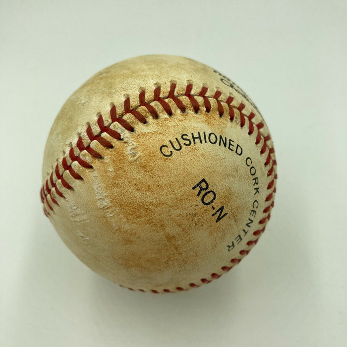 Joe Garagiola Signed Vintage Official National League Feeney Baseball