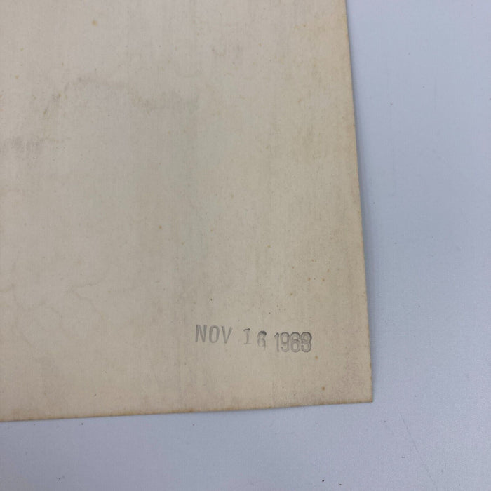 Jack Dempsey Signed Vintage 1950's Photo JSA COA Boxing