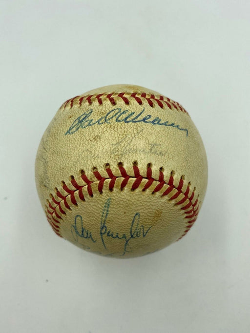 1973 Baltimore Orioles AL East Champions Team Signed Baseball With JSA COA