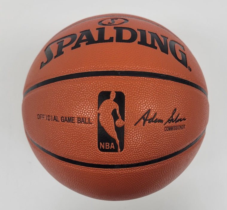 Kobe Bryant Signed Spalding Official Game Basketball Silver Ink Upper Deck UDA