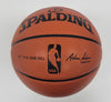 Kobe Bryant Signed Spalding Official Game Basketball Silver Ink Upper Deck UDA