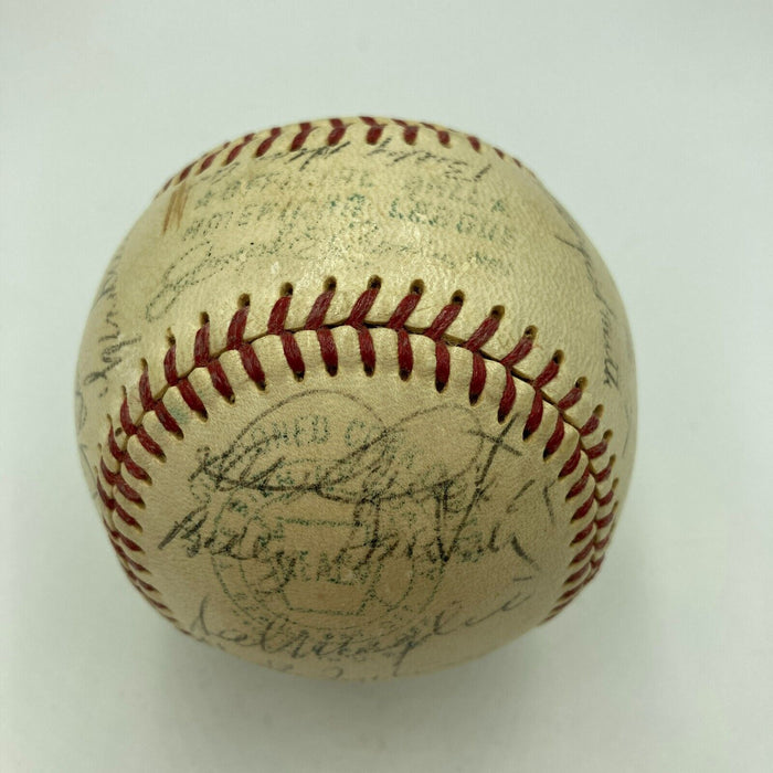 1966 Boston Red Sox Team Signed American League Baseball Beckett COA